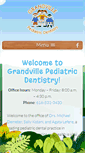 Mobile Screenshot of grandvillepediatricdentistry.com